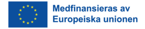 Logga medfinansieras av Europeiska unionen