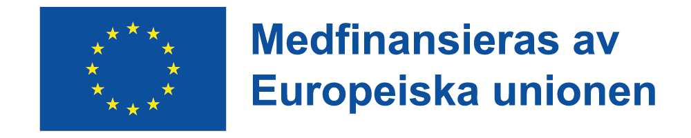 Logga medfinansieras av Europeiska unionen